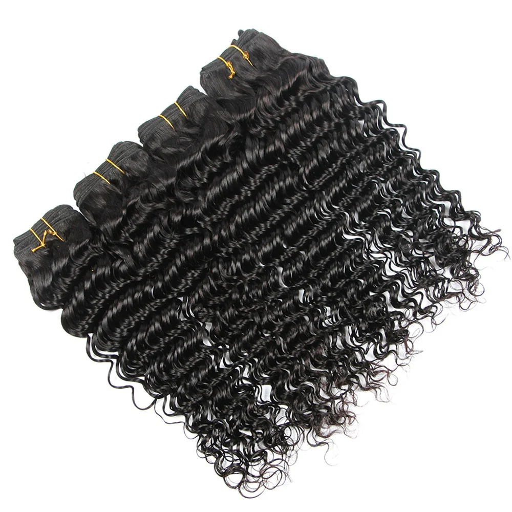 Curly Wave Weft Bundle Deal — 3 Bundles - Image 3